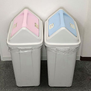 Photo：ゴミ箱完備